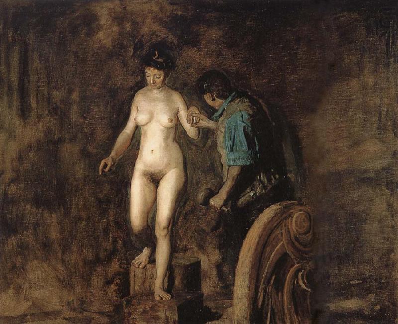 William and his Model, Thomas Eakins